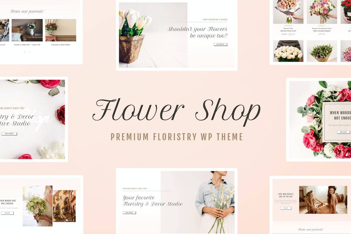 Flower Shop - Decoration Store and Floristic